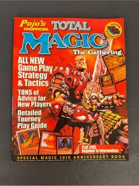 2003 Pojo's Unofficial TOTAL MAGIC The Gathering 10th ANNIVERSARY BOOK Guide